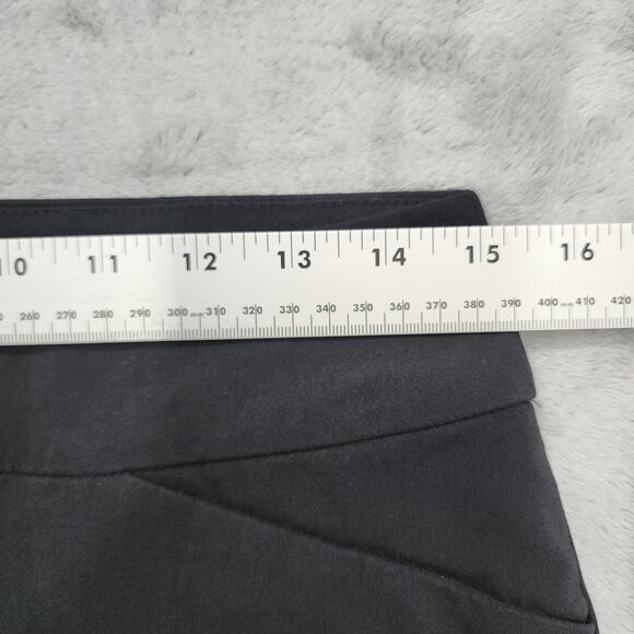 JM Collection Skort Womens PM PETITE Black Pull On Shorts Skirt Sporty Preppy - Picture 8 of 10